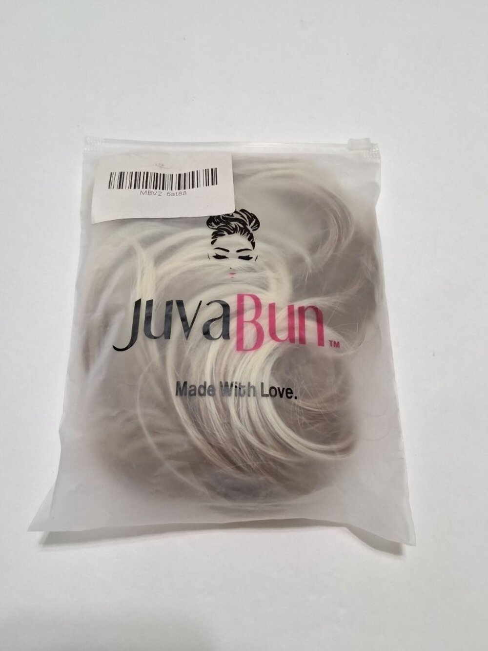 JuvaBun Messy Bun Hairpiece Extension Blonde/Brown Synthetic Hairpiece